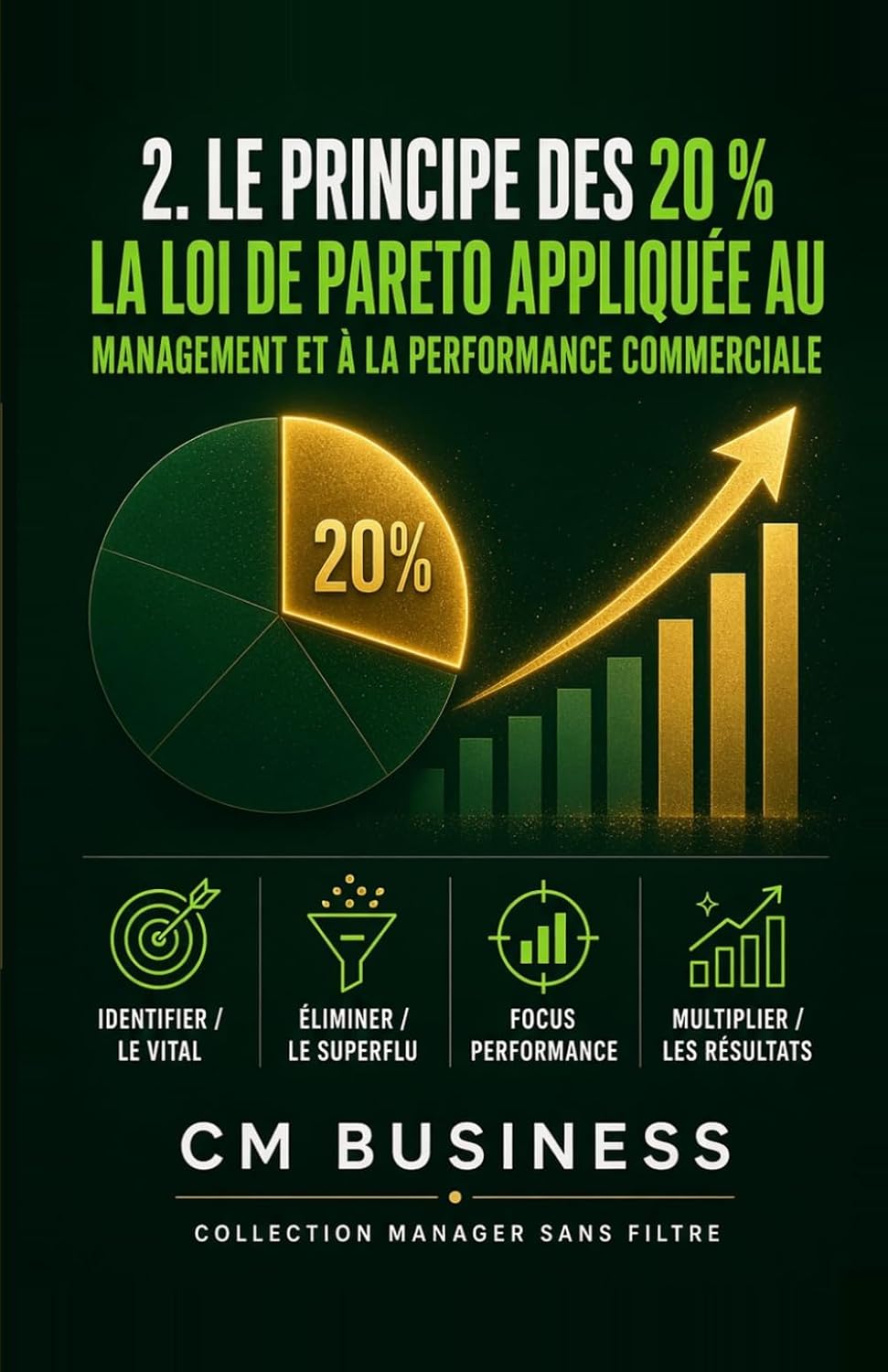 ler totalmente Le principe des 20 pourcent: La loi de PARETO appliquée au management et à la performance commerciale (Manager Sans Filtre) (French Edition)