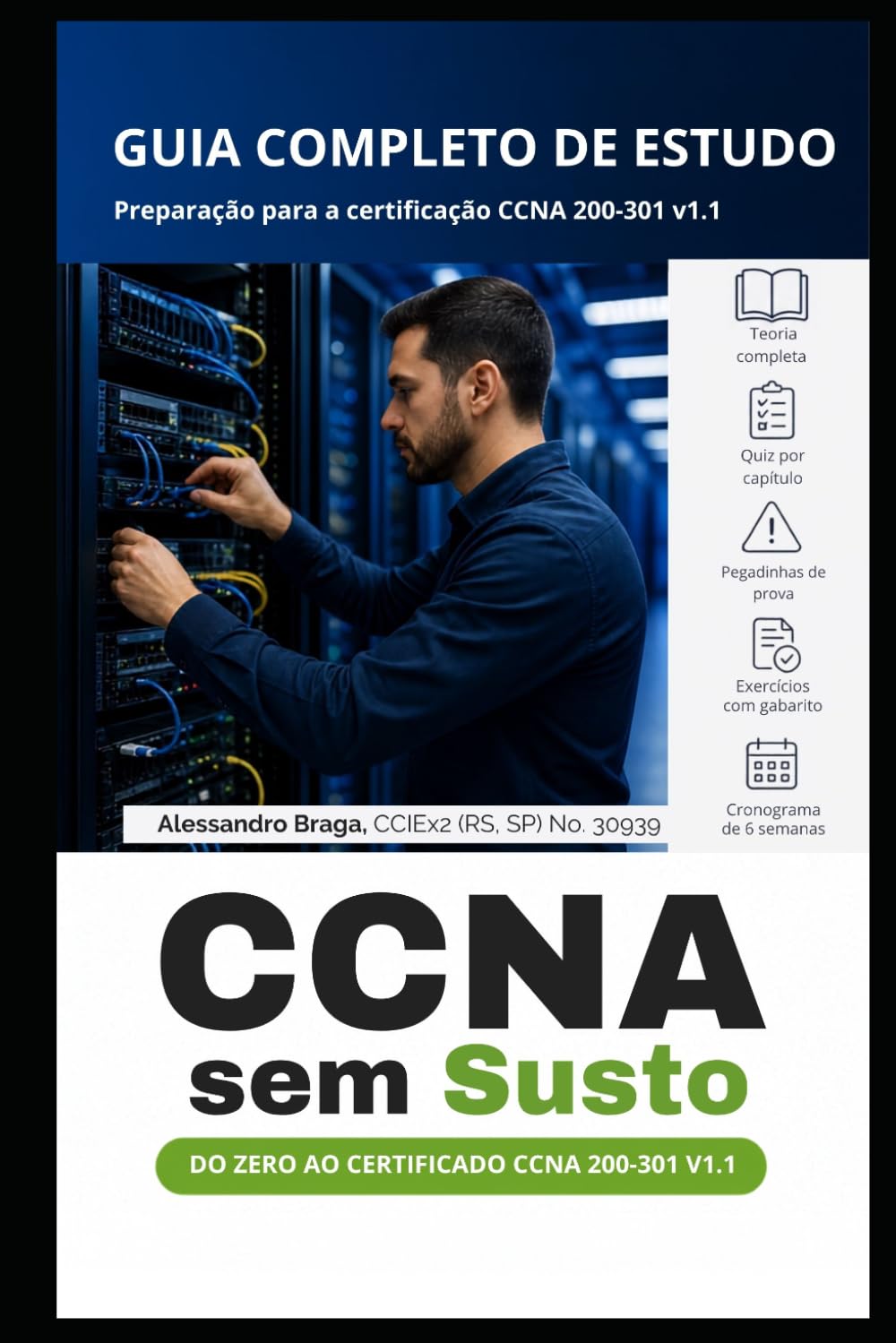 ler totalmente CCNA Sem Susto: Do zero ao certificado CCNA 200-301 v1.1 (Portuguese Edition)