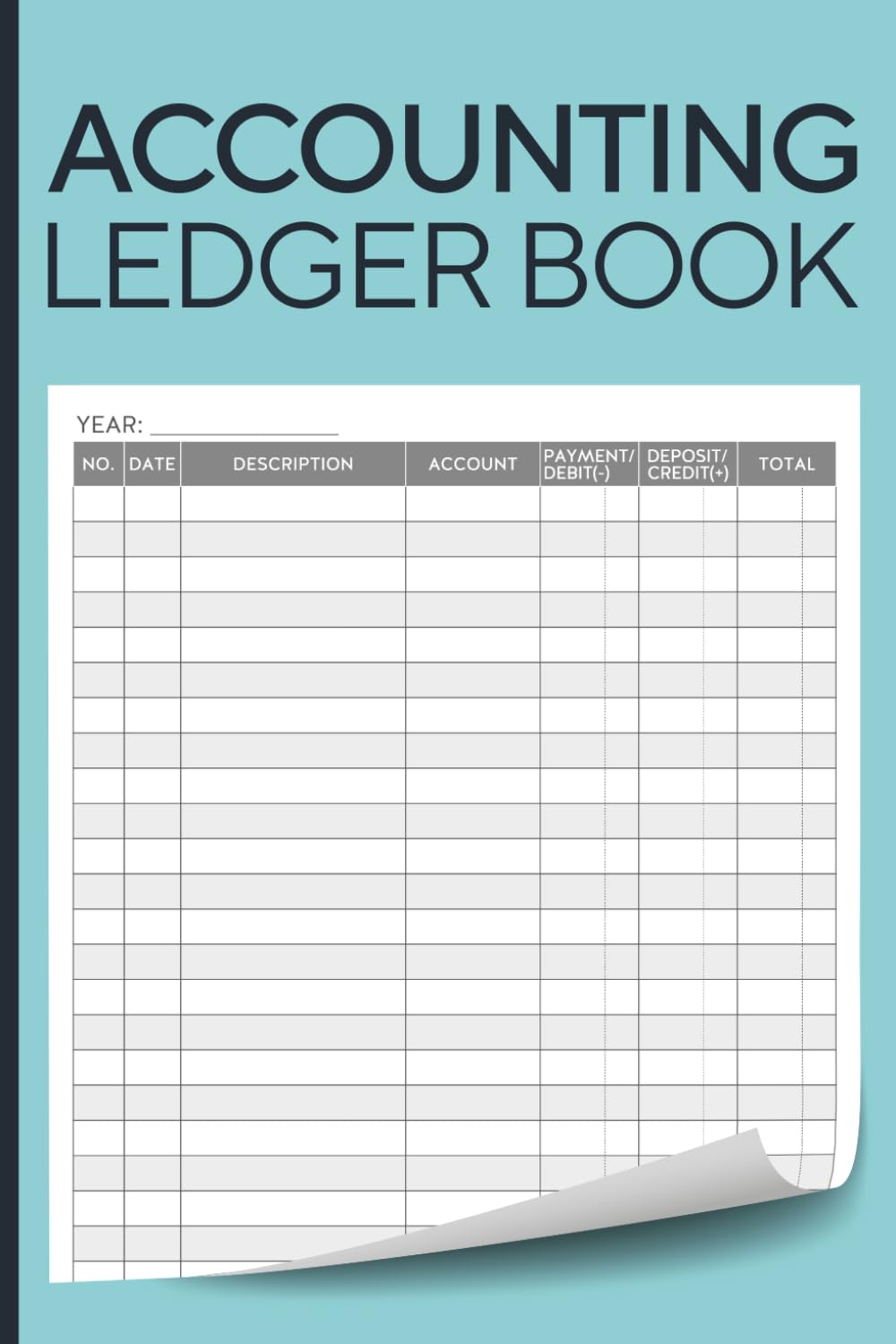 ler totalmente Accounting Ledger Book: Expense Tracker Notebook for Small Business Bookkeeping & Home Personal Finance