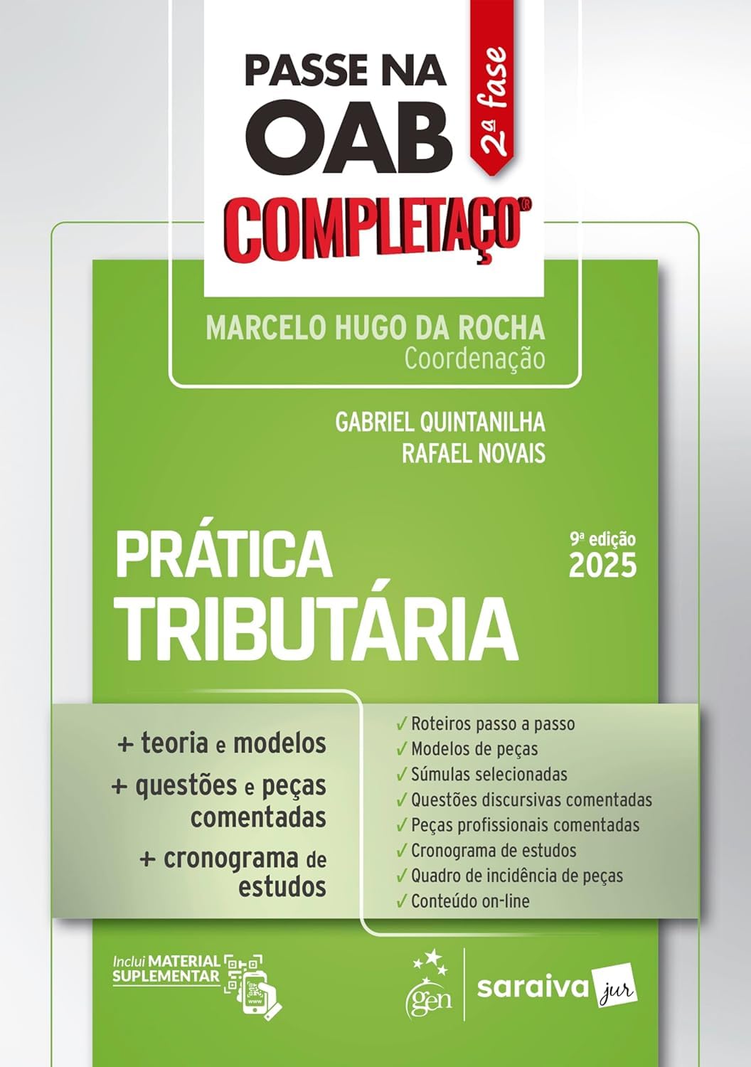 Passe na OAB 2ª Fase - Completaço - Prática Tributária - 9ª Edição 2025 baixar livro de graça