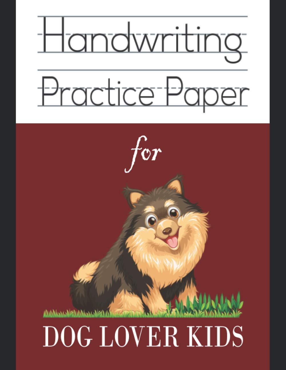 capítulo por capítulo baixar Handwriting practice paper for dog lover kids: Cute smile pet cartoon kindergarten write with line for ABC childrens workbook; nifty 120 blank white pages with dotted 3 lines
