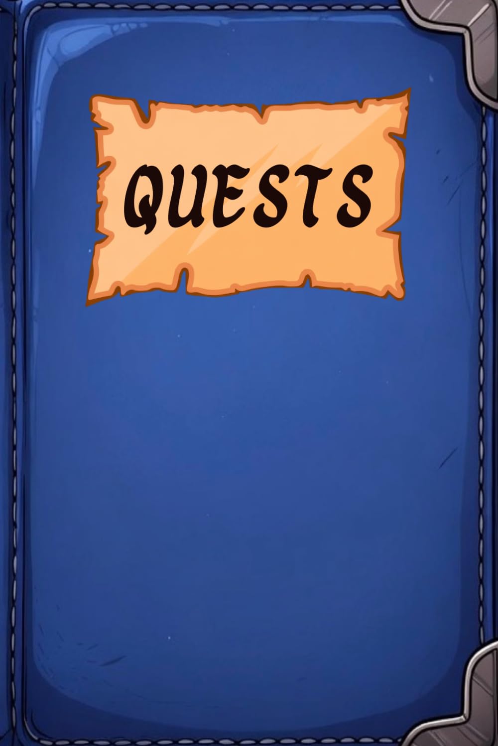 capítulo por capítulo baixar Quests Notebook (Blue): Humorous journal