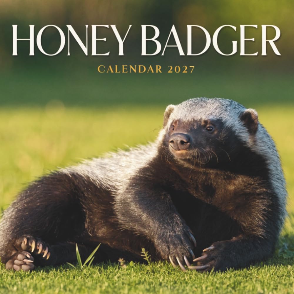 ler totalmente Honey Badger Calendar 2027: Wild African Wildlife Photography