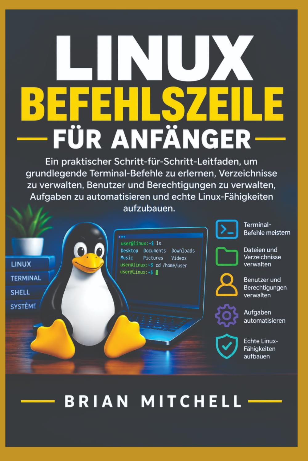 Linux-Befehlszeile Für Anfänger baixar o livro de graça
