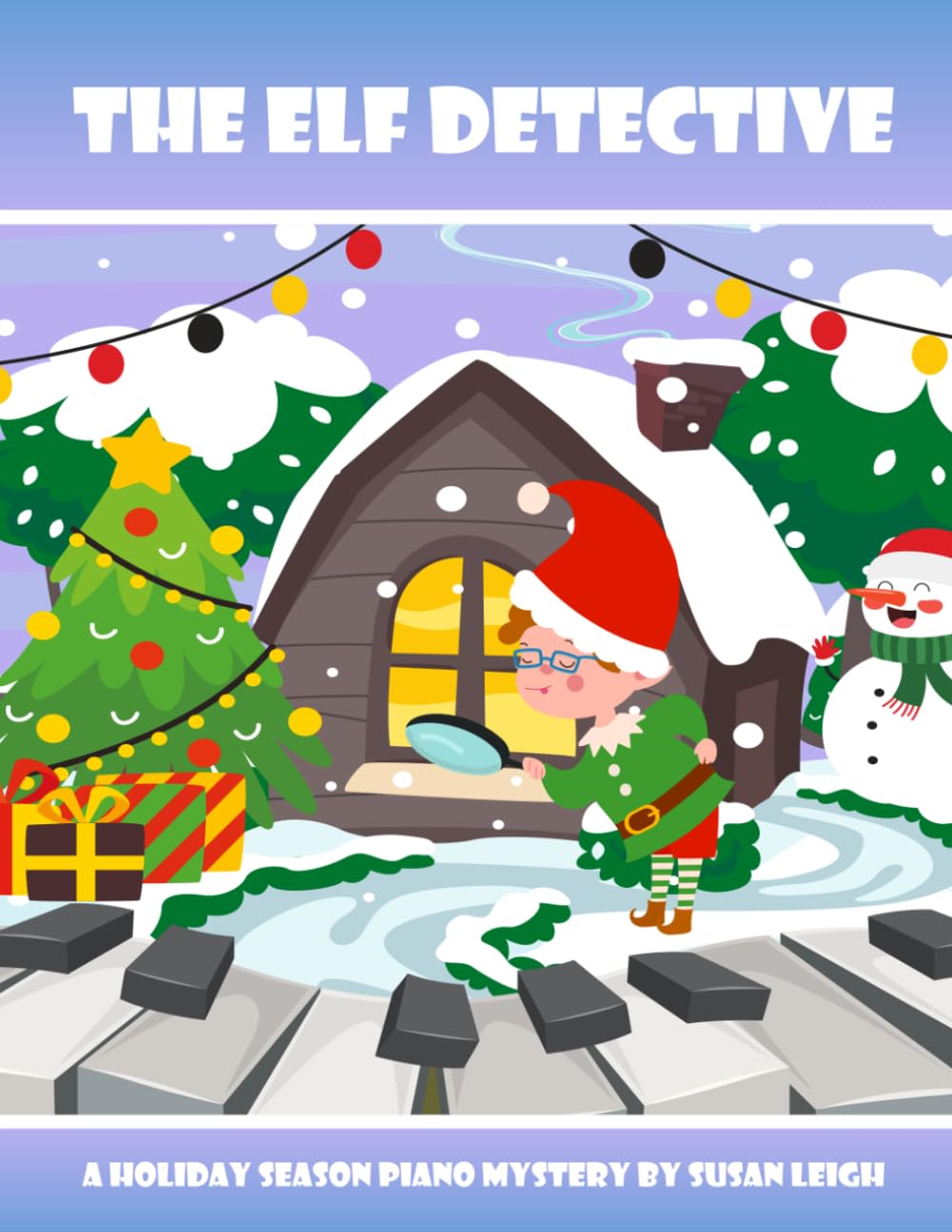 ler totalmente The Elf Detective: A holiday season piano mystery