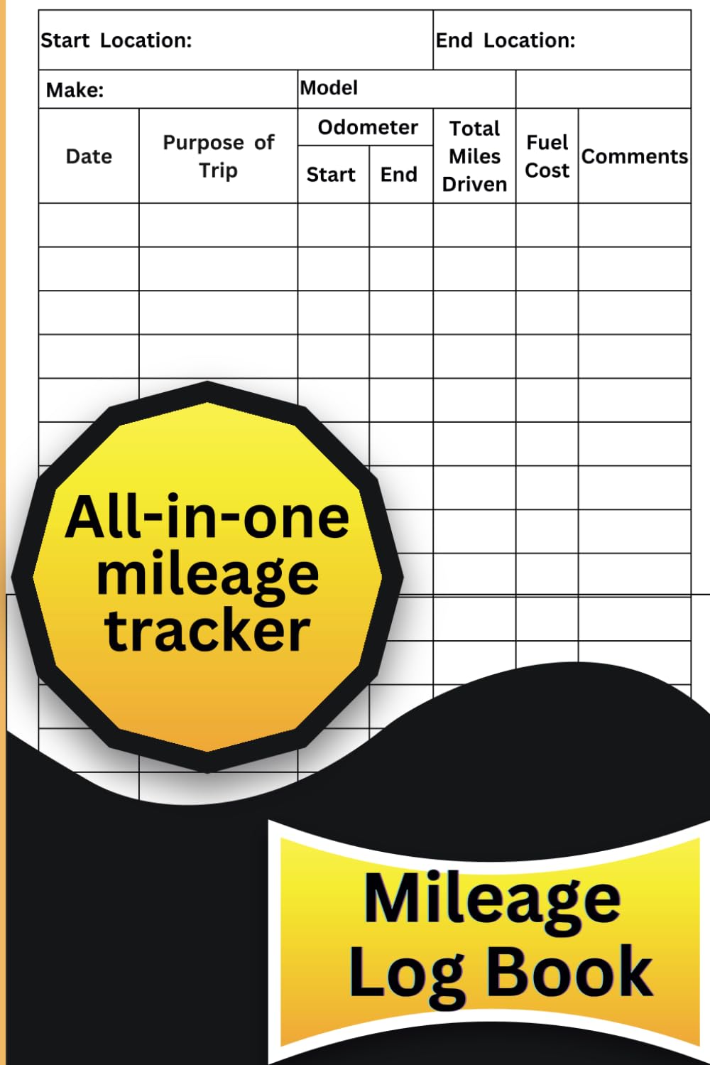 ler totalmente Vehicle Mileage Logbook: Track Business or Personal Miles for Taxes, Daily Odometer Records, Automotive Tracker for Cars, Trucks, or Gifts
