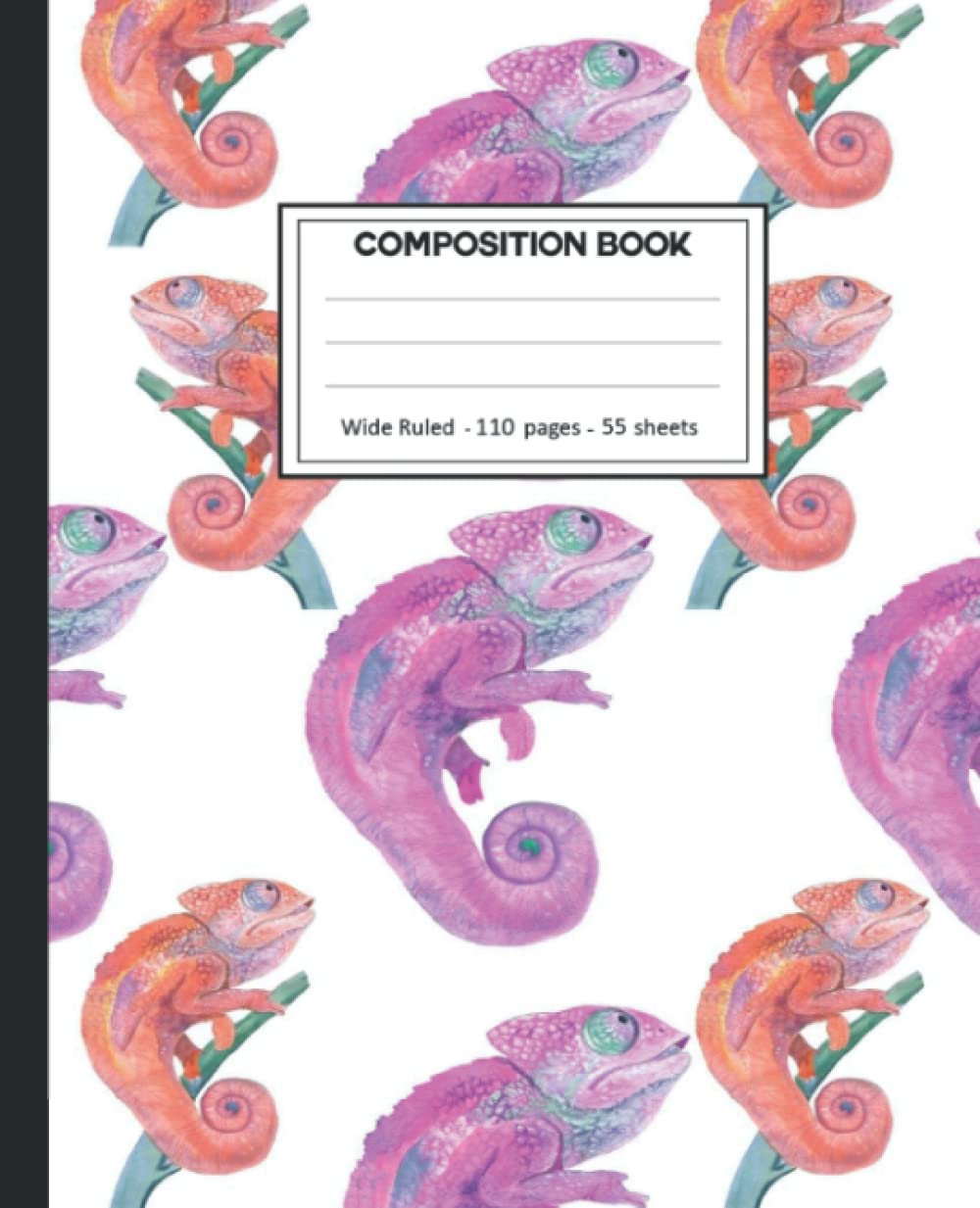 Composition Notebook: Composition Notebook with Chameleon for School. baixar livro de graça
