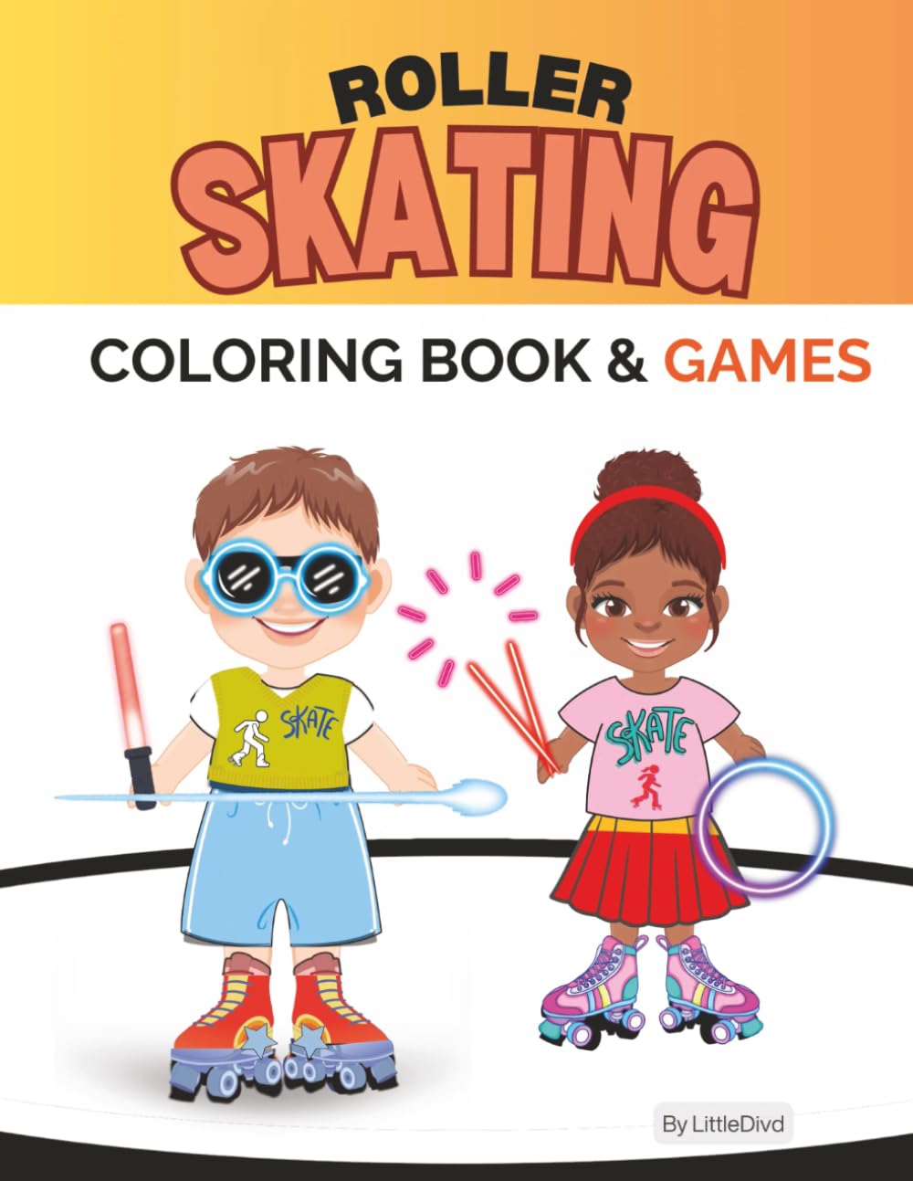 capítulo por capítulo baixar Roller Skating coloring book and games (Kids Social Events)