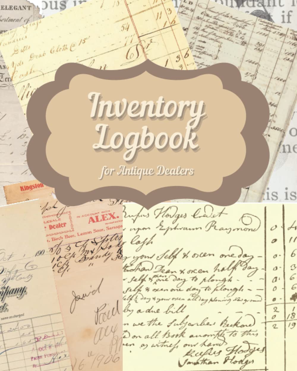 ler totalmente Inventory Logbook for Antique Dealers: Ledger for Antiquarians