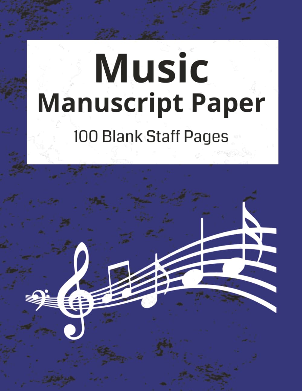 ler totalmente Music Manuscript Paper: Composition Notebook Music Manuscript Paper | 100 Blank Staff Pages | 8.5 x 11 inches