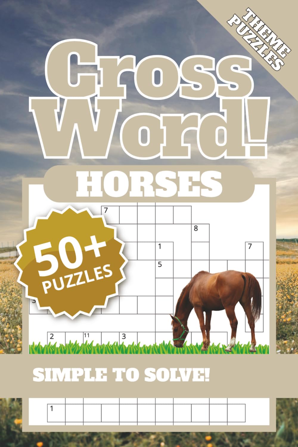 capítulo por capítulo baixar Horses Crossword Puzzle Book: Crossword Puzzles with Easy to Read Print about Equestrian, Horse Racing, Horse Breeds and more | 6 x 9 inches, 120.... Gift for Vacation, Holidays and Relaxation
