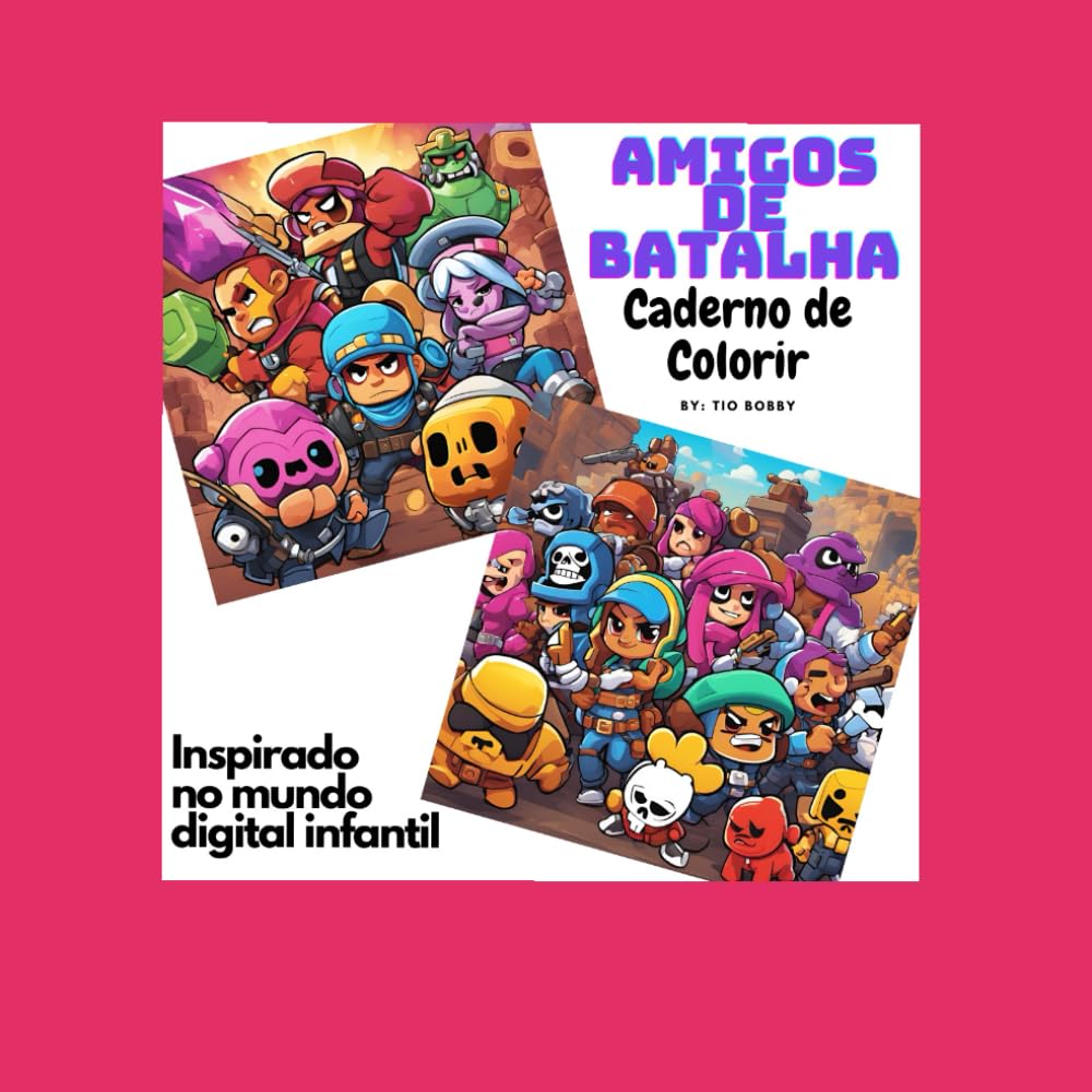 Amigos de Batalha - Livro de Colorir (Portuguese Edition) baixar livro de graça