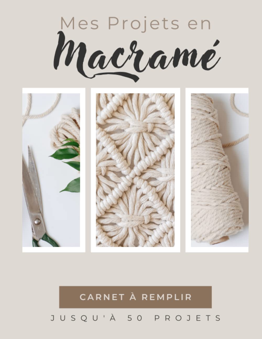 ler totalmente Mes projets en macramé: Carnet à remplir pour organiser 50 projets de loisirs créatifs en macramé (French Edition)