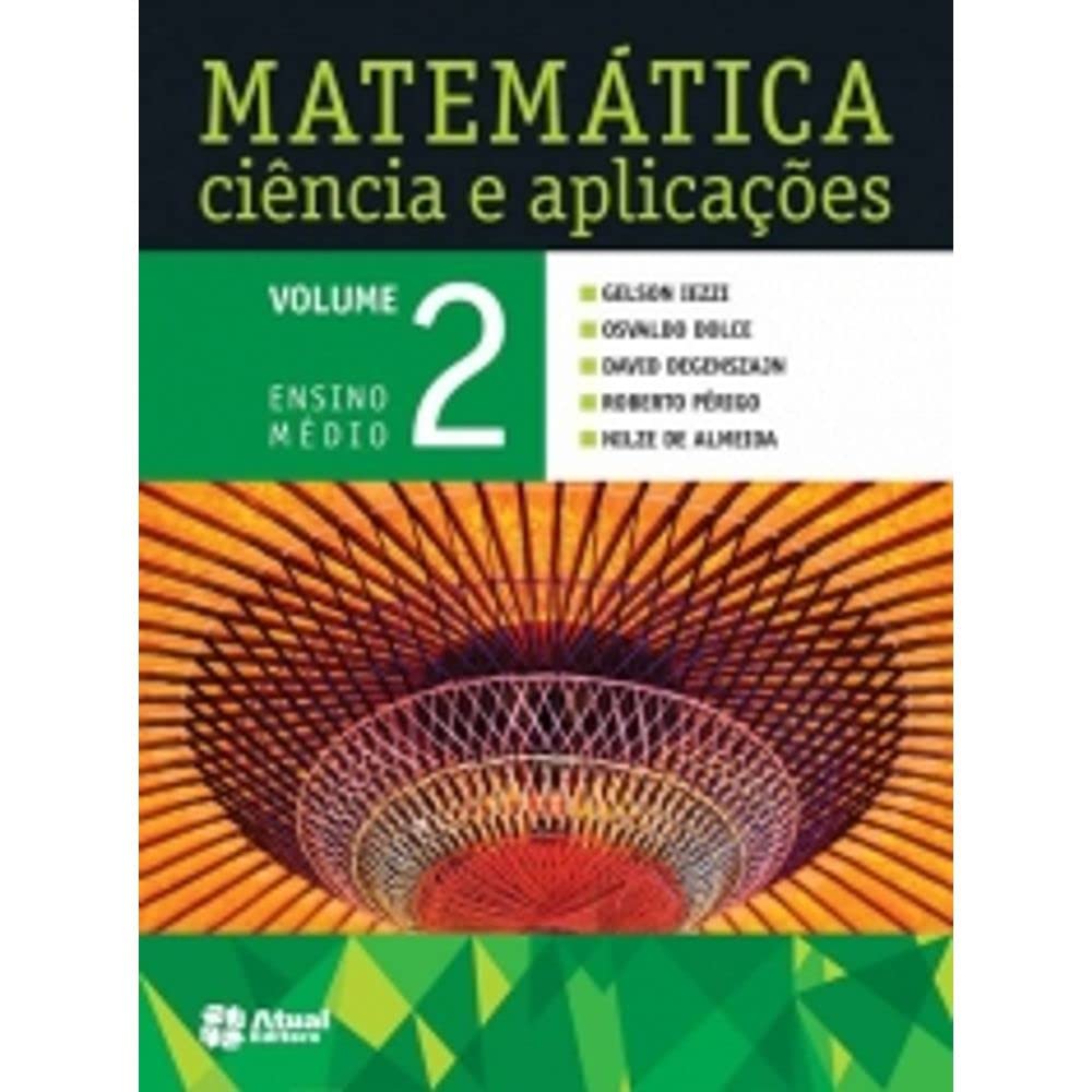 Matemática ciência e aplicações - Volume 2 baixar o livro de graça