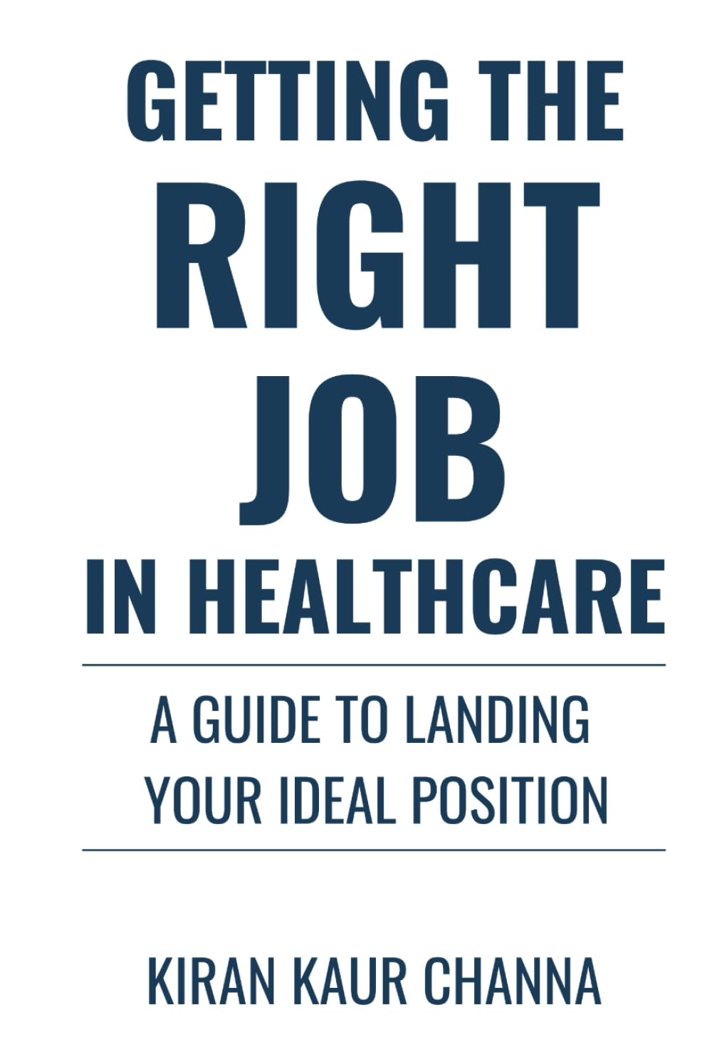 Getting The Right Job In Healthcare baixar o livro de graça