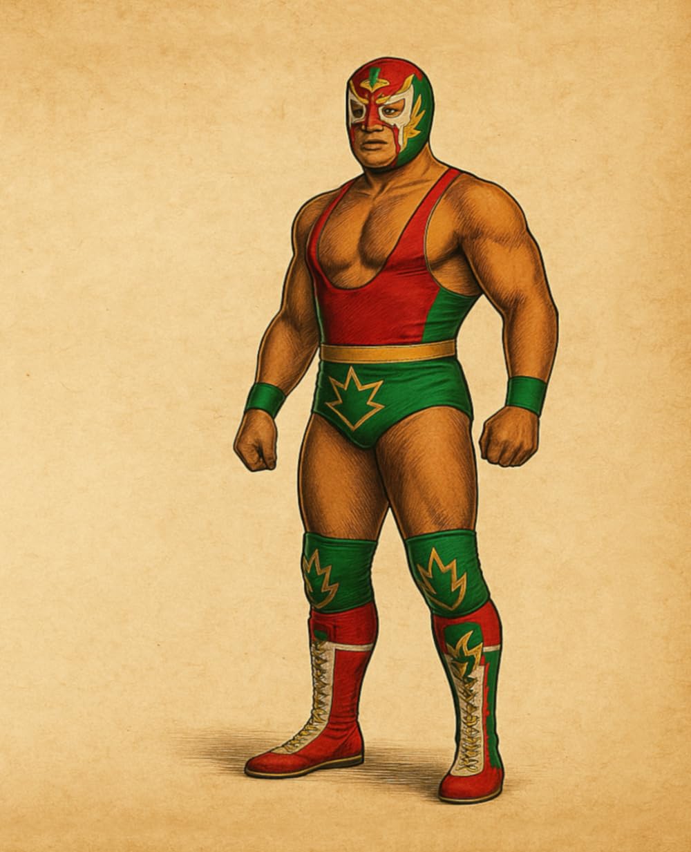 El Guerrero del Sol – Lucha Libre Composition Notebook: 7.5×9.25” College-ruled 120 pages baixar o livro de graça