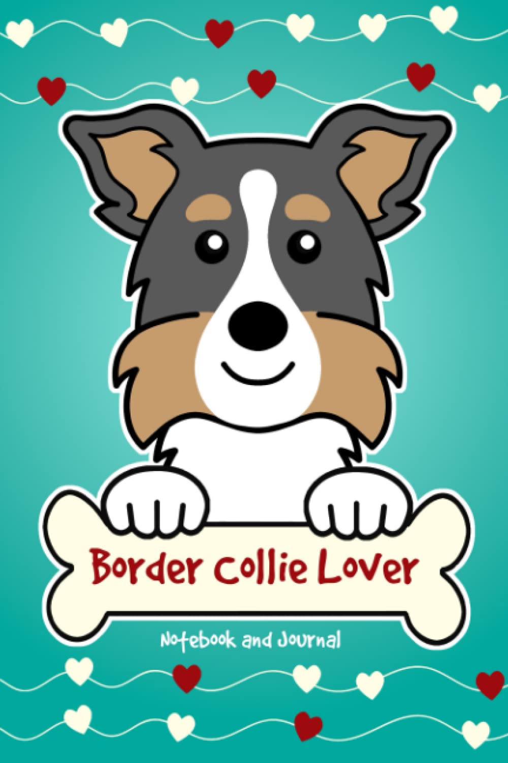 ler totalmente Border Collie Lover Notebook and Journal: 120-Page Lined Notebook for Writing and Journaling (6 x 9)