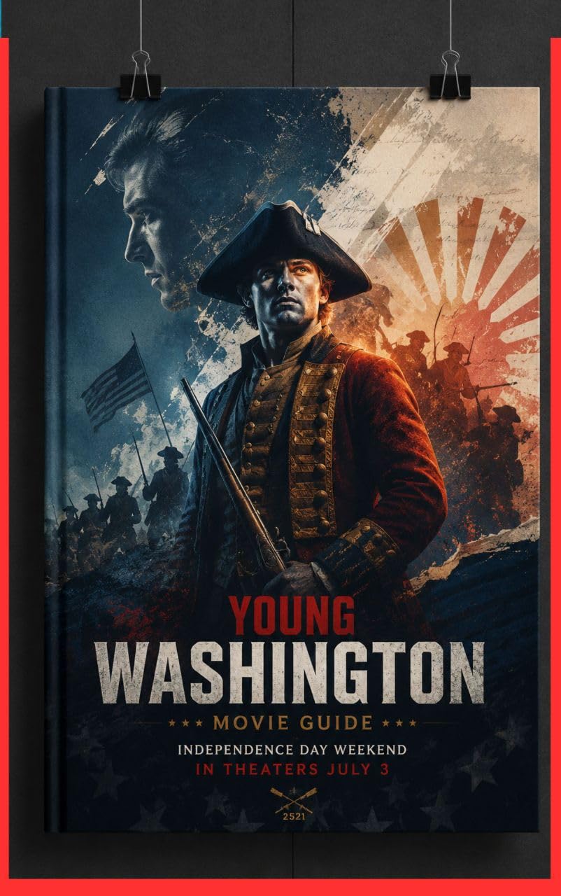 ler totalmente YOUNG WASHINGTON MOVIE GUIDE: From Ambitious Colonial Officer to Battle-Hardened Leader: Frontier Warfare, Military Mistakes, Political Pressure from British Command, (English Edition)