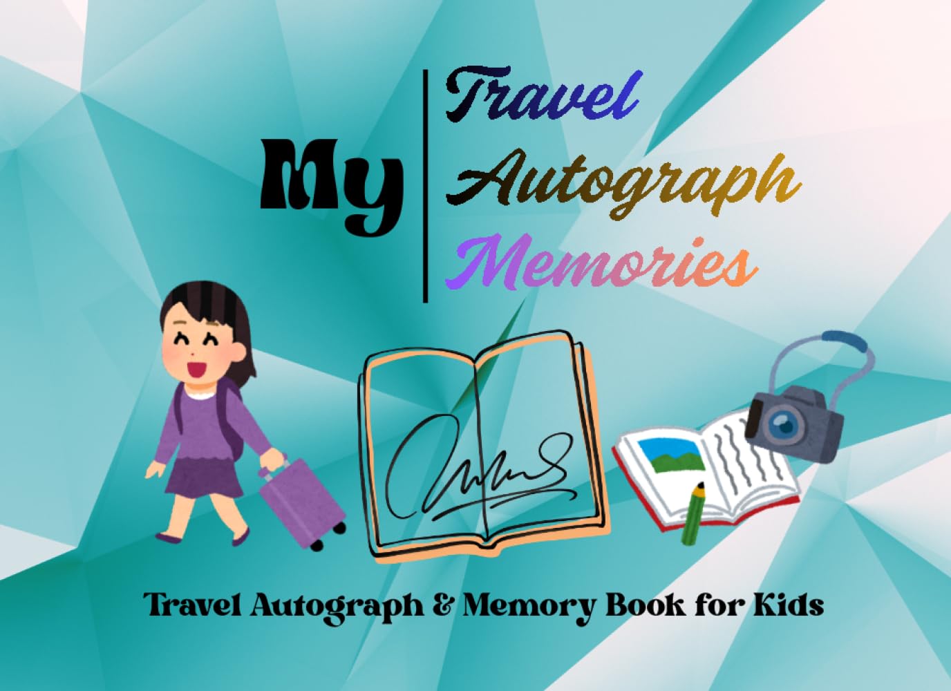 ler totalmente My Travel Autograph Book: A Fun & Magical Keepsake for Collecting Autographs, Messages & Memories on Family Trips of All Kinds — Featuring Beautifully... Interior Pages in an 8.25x6 inch Format