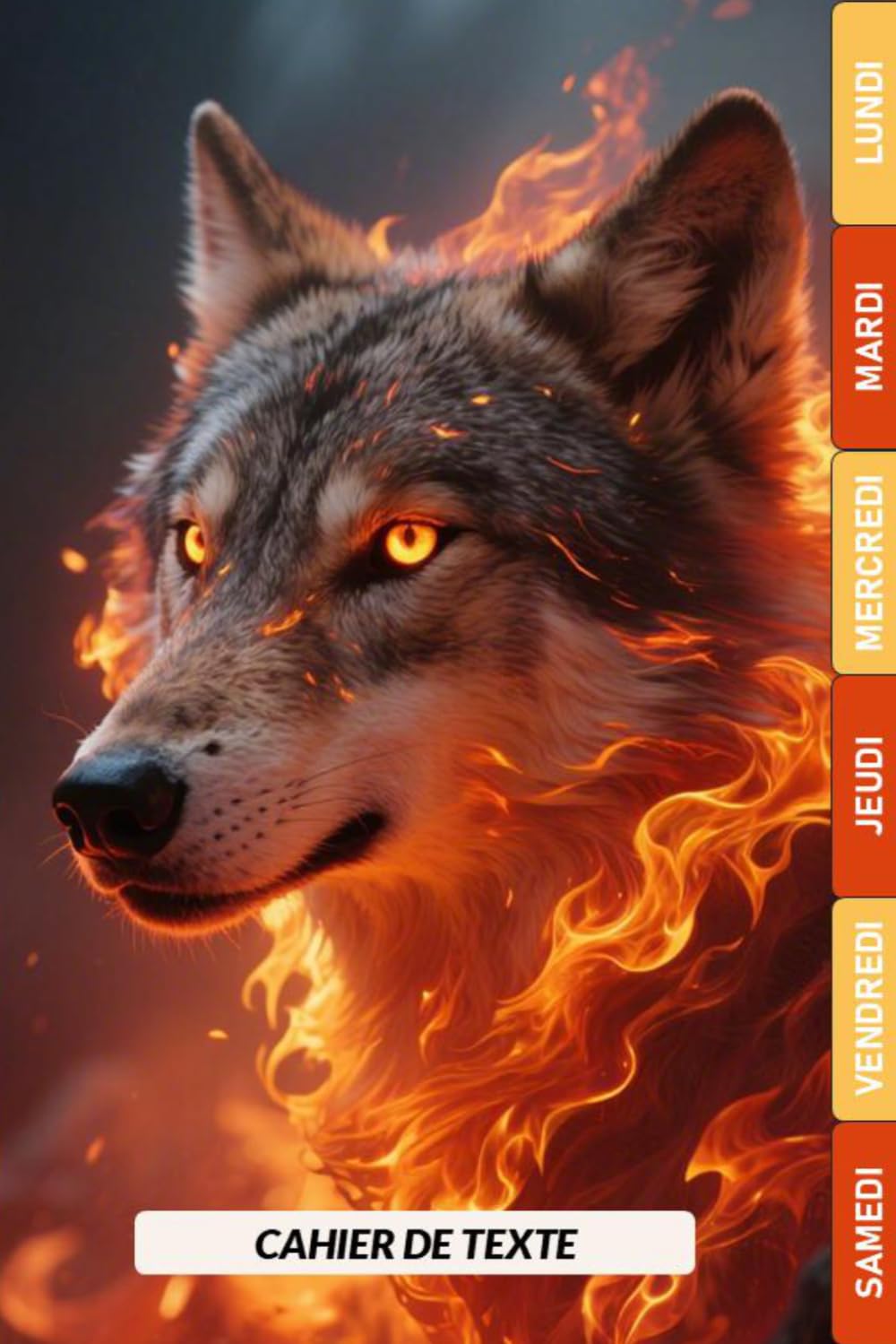 capítulo por capítulo baixar CAHIER DE TEXTE LOUP 2026 2027: CP, CE1, CE2, CM1, CM2, Collège | Intérieur en Couleurs | Pratique Pour Toutes Les Matières (French Edition)
