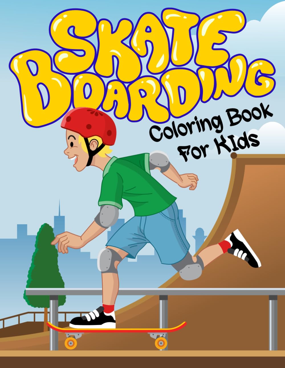 ler totalmente Skateboarding Coloring Book for Kids: Shredding Fun for Little Artists