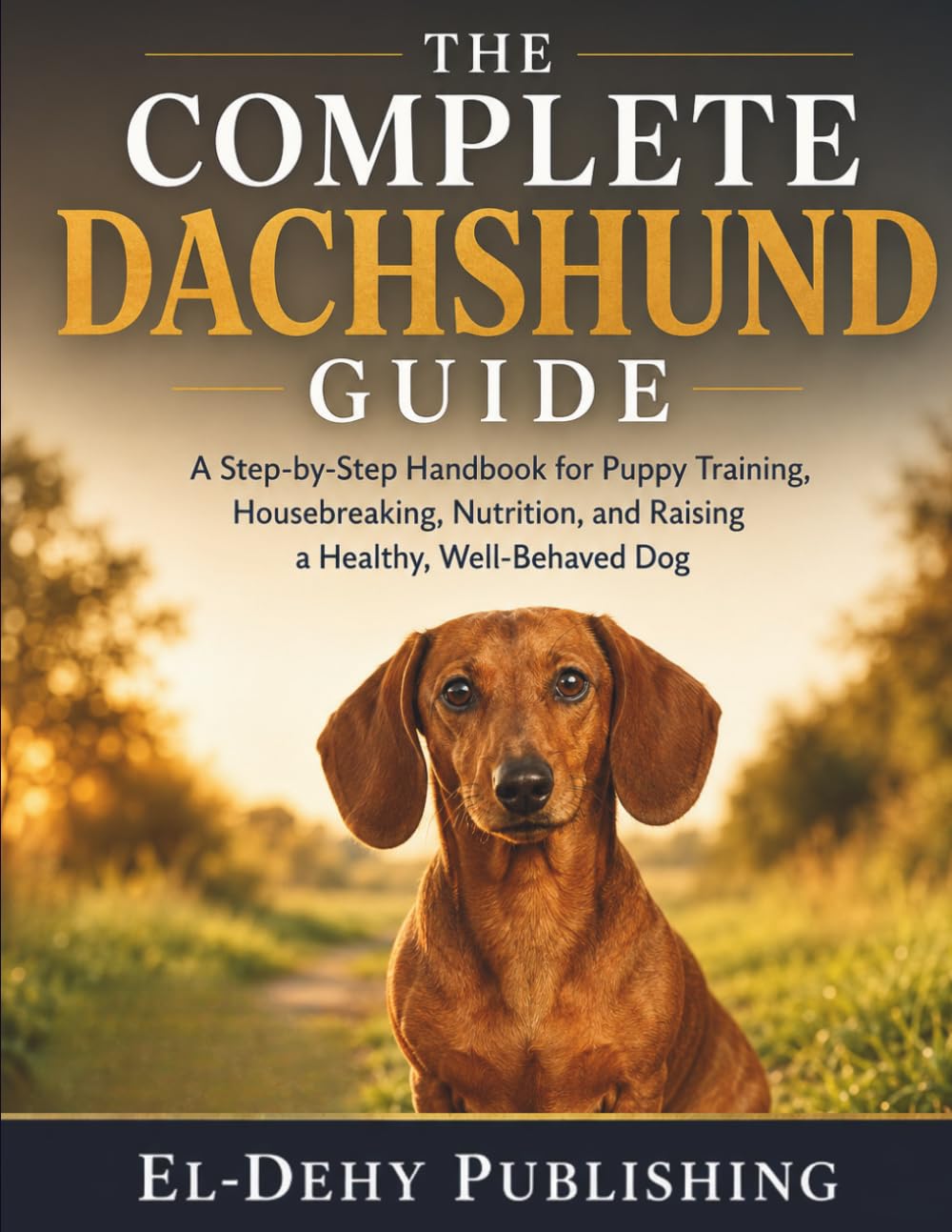 ler totalmente The Complete Dachshund Guide: A Step-by-Step Handbook for Puppy Training, Housebreaking, Nutrition, and Raising a Healthy, Well-Behaved Dog