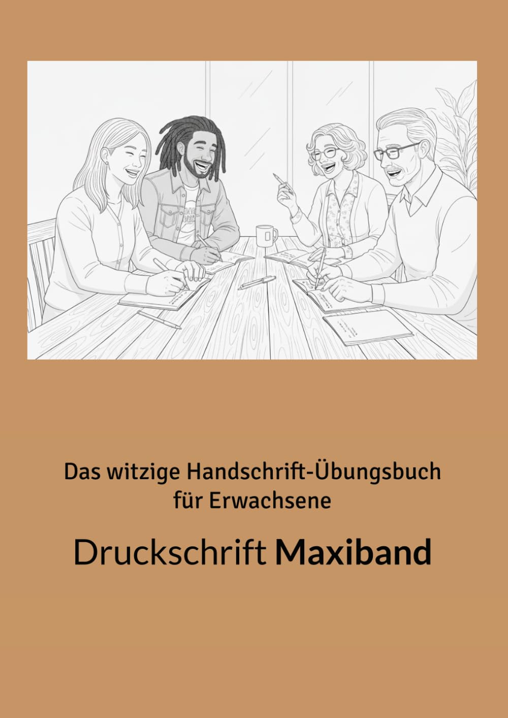 Das witzige Handschrift-Übungsbuch für Erwachsene: Druckschrift Maxiband baixar o livro de graça