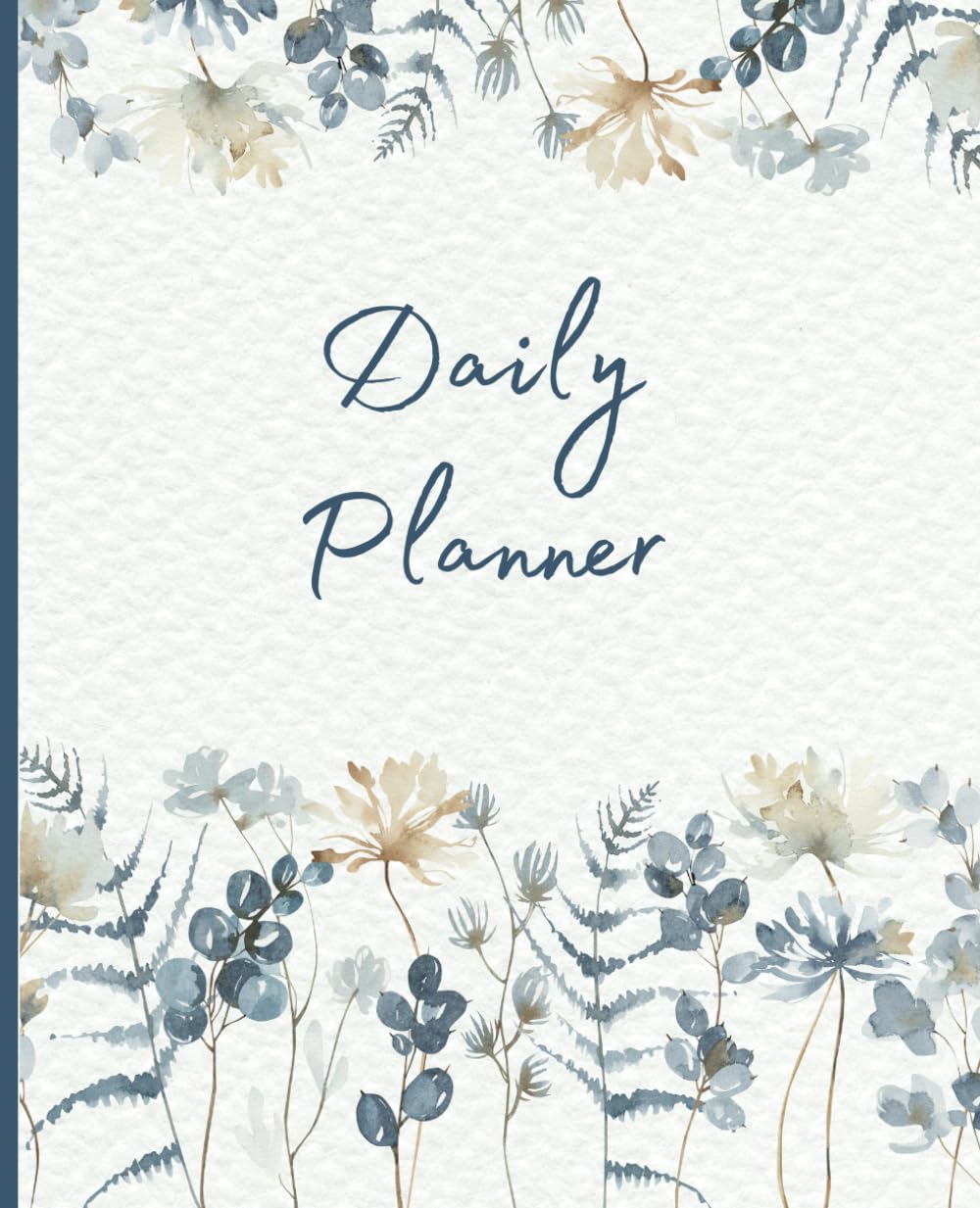 capítulo por capítulo baixar Floral Design | Daily Planner for Women | Undated | 7.5 x 9.25'' | 110 Pages | Paperback: Colored Interior with Calendars for 2024 & 2025, Top... List, Schedule by Hours and Place for Ideas.