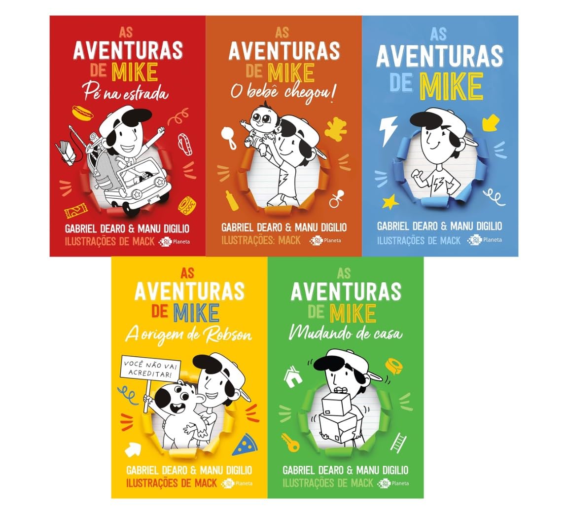 Coleção Aventuras de Mike (5 volumes) baixar o livro de graça