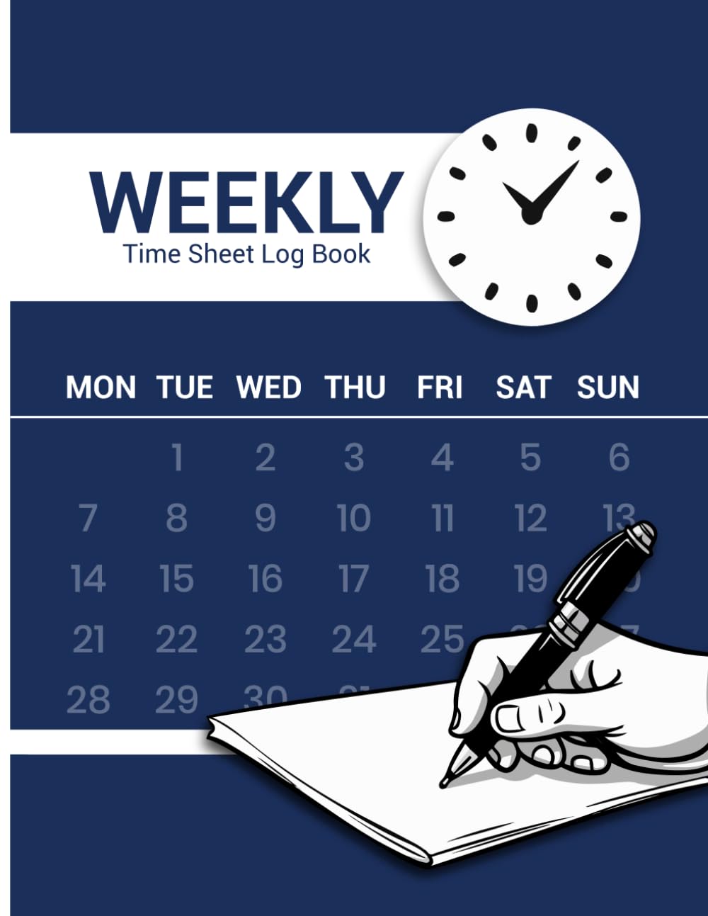 Weekly Time Sheet Log Book: Effortlessly Log Hours, Boost Productivity, and Stay on Track Every Week baixar livro de graça