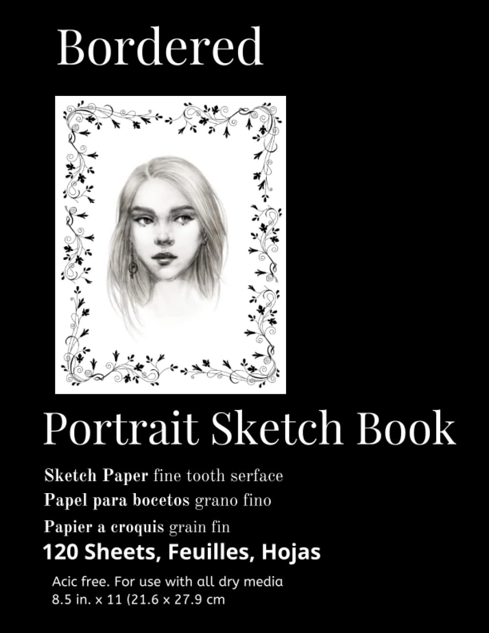 ler totalmente Bordered Sketch Book for Portraits: