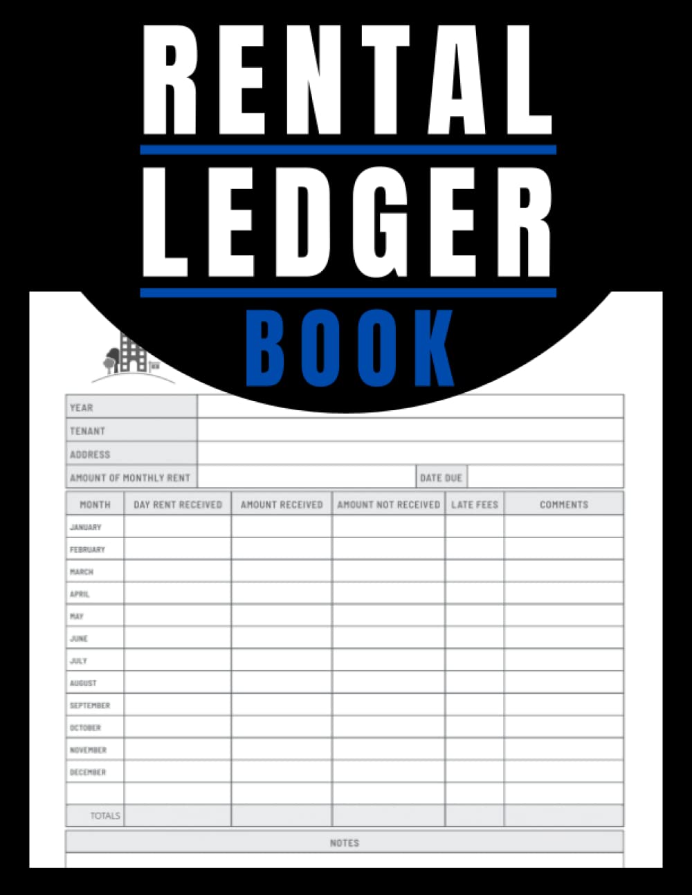 Rental Ledger Book: Rent Management Notebook | Landlord Rent Receipts | Rental Property Record Book for Landlord and Property Management Managers To... Tenant Name, Address, Date, Amount Received baixar livro de graça