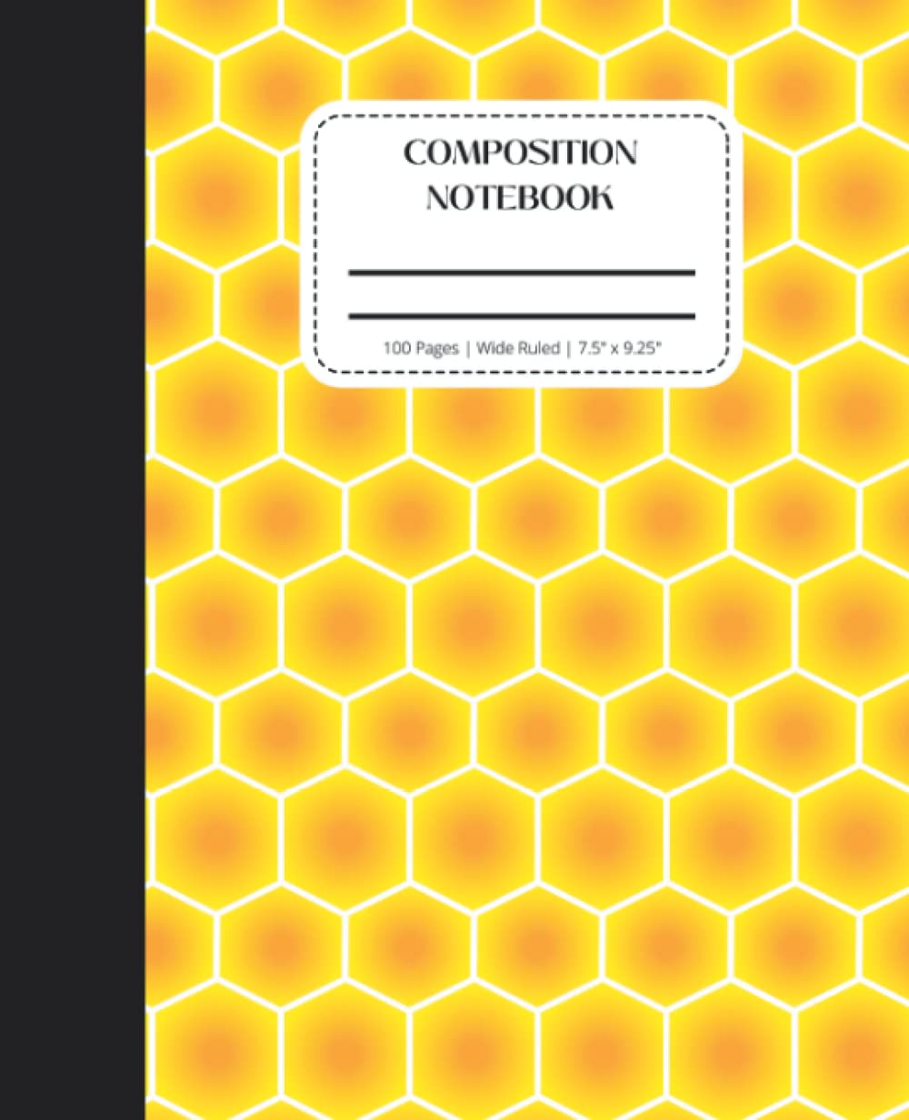 Honeycomb Composition Notebook for Kids - Wide Ruled: 100 pages, 7.5 x 9.25 inches, Yellow Journal for Students, K-5th Grade baixar livro de graça