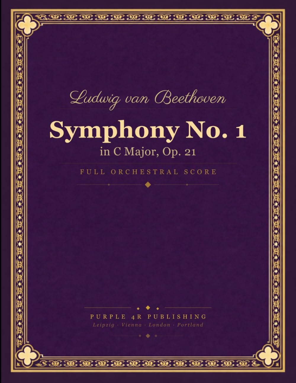 capítulo por capítulo baixar Beethoven: Symphony No. 1 in C Major, Op. 21 - Full Orchestral Score