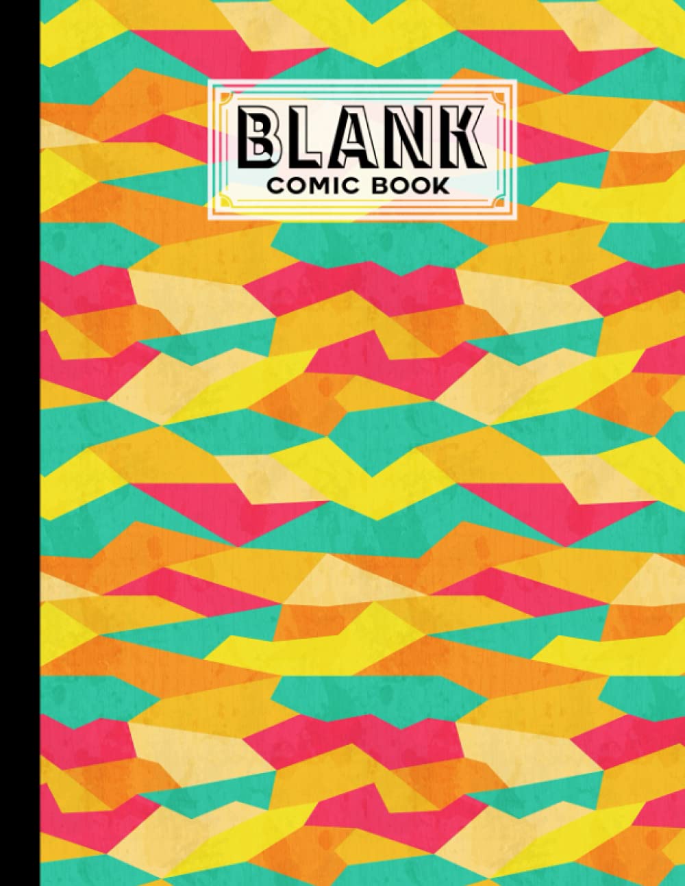 Blank Comic Book: Triangle Cover Blank Comic Book, Create Your Own Story, Journal, Notebook, Sketchbook for Kids and Adults, 120 Pages - Size 8.5" x 11" Notebook by Norbert Wunderlich baixar livro de graça