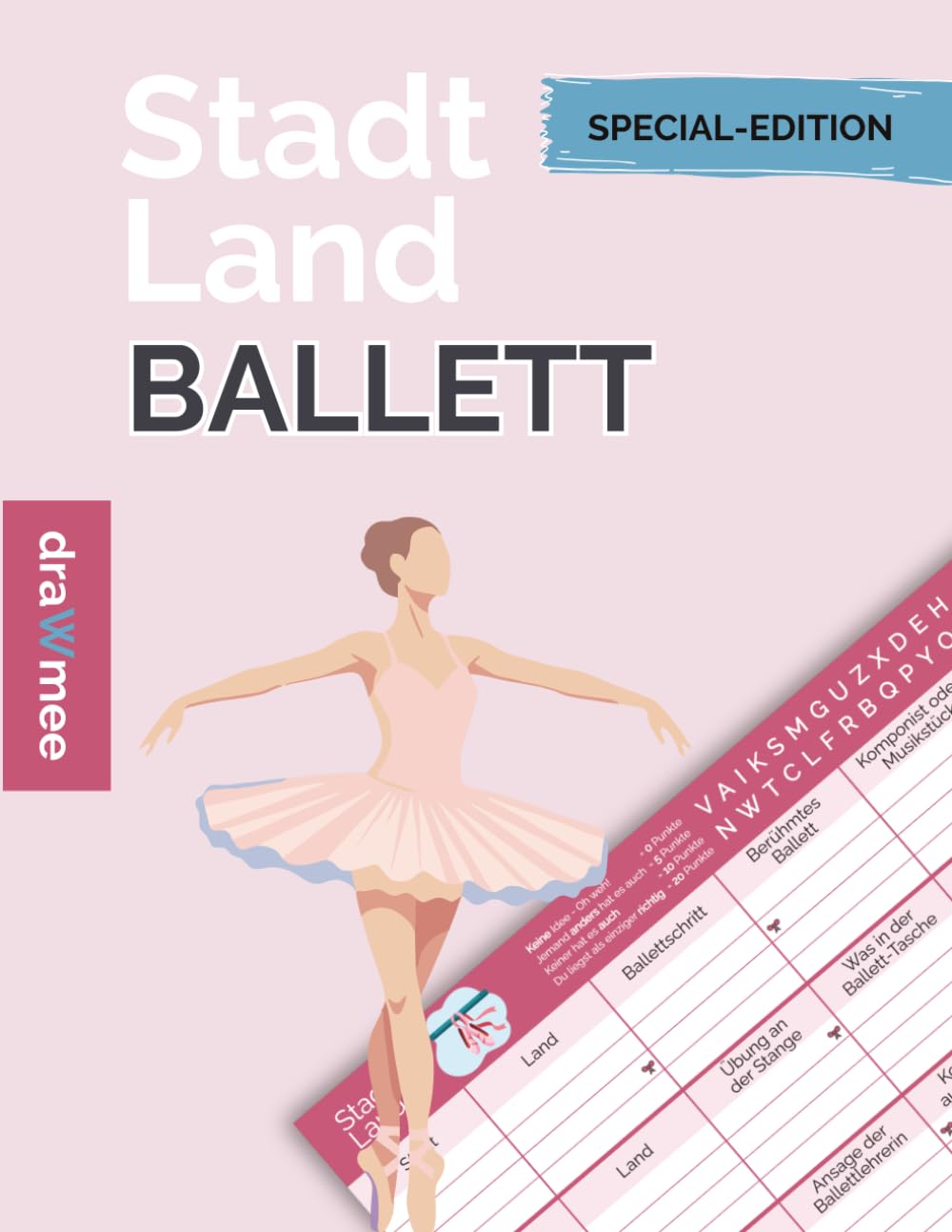 capítulo por capítulo baixar Stadt Land Ballett: Quiz Geschenk für Tanzschule, Bühne und Spitzentanz: Spielblock mit 35 Blatt Din-A4 (Seiten zum Ausschneiden) (German Edition)