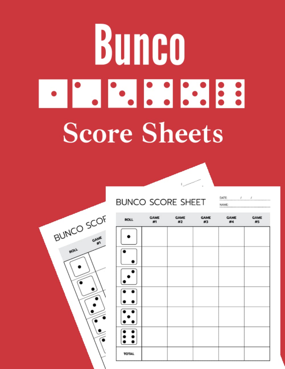 ler totalmente Bunco Score Sheets: 120 Score Pads For Bunco Dice Game, Score Keeping Book for Bunco Lovers and Players (8.5x 11")inches.