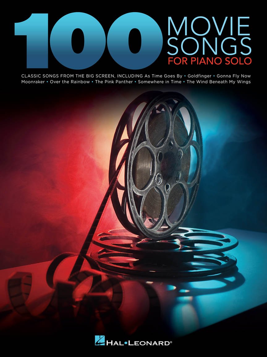 100 Movie Songs for Piano Solo Sheet Music Songbook Iconic Film Themes and Love Ballads Arranged for Solo Piano Includes Titanic, Star Wars, the Godfather, Beauty and the Beast, and More