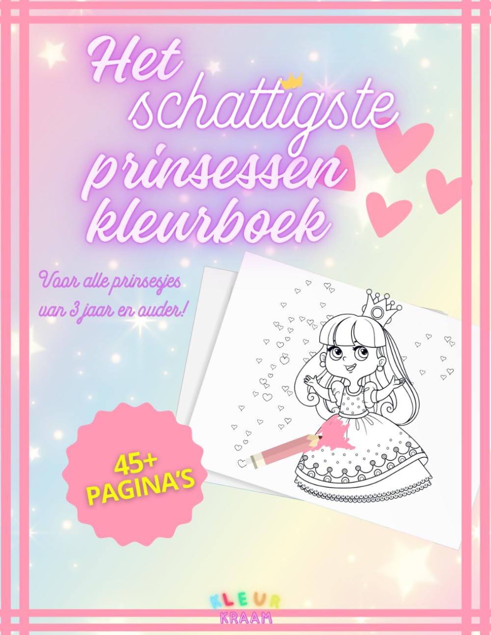 Het schattigste prinsessen kleurboek: Voor alle prinsesjes van 3 jaar en ouder! (Dutch Edition) baixar livro de graça