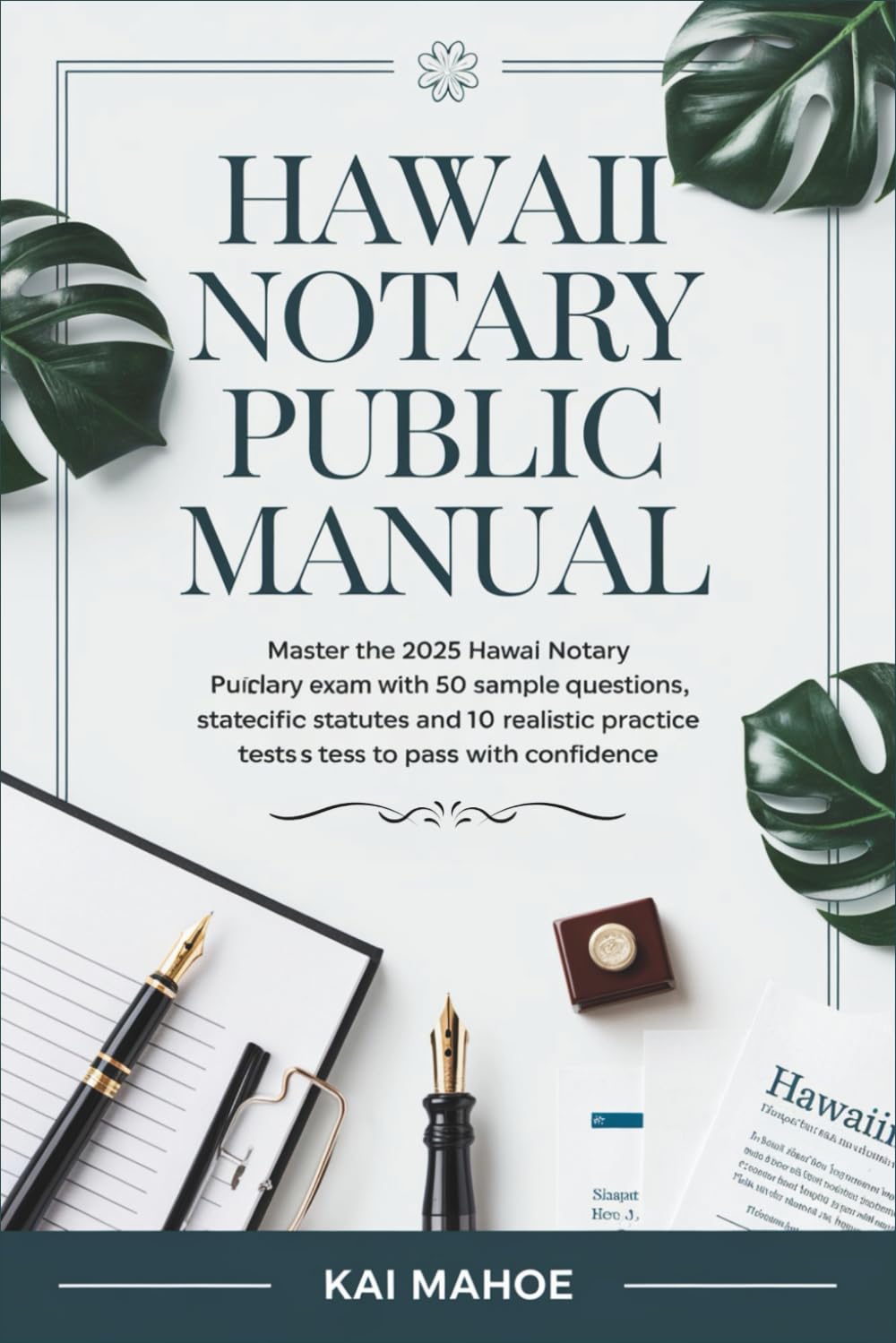 Hawaii Notary Public Manual: Master the 2025 Hawaii Notary Exam with 50 Sample Questions, State-Specific Statutes, and 10 Realistic Practice Tests to Pass with Confidence baixar livro de graça