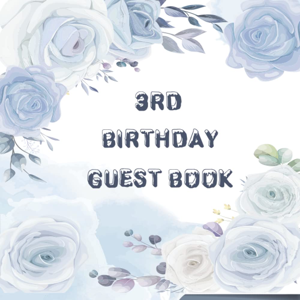 capítulo por capítulo baixar 3rd Birthday Guest Book: Birthday Celebration Memory Book for Visitors, Family and Friend to Sign and Write in Their Names, Wishes and Addresses.
