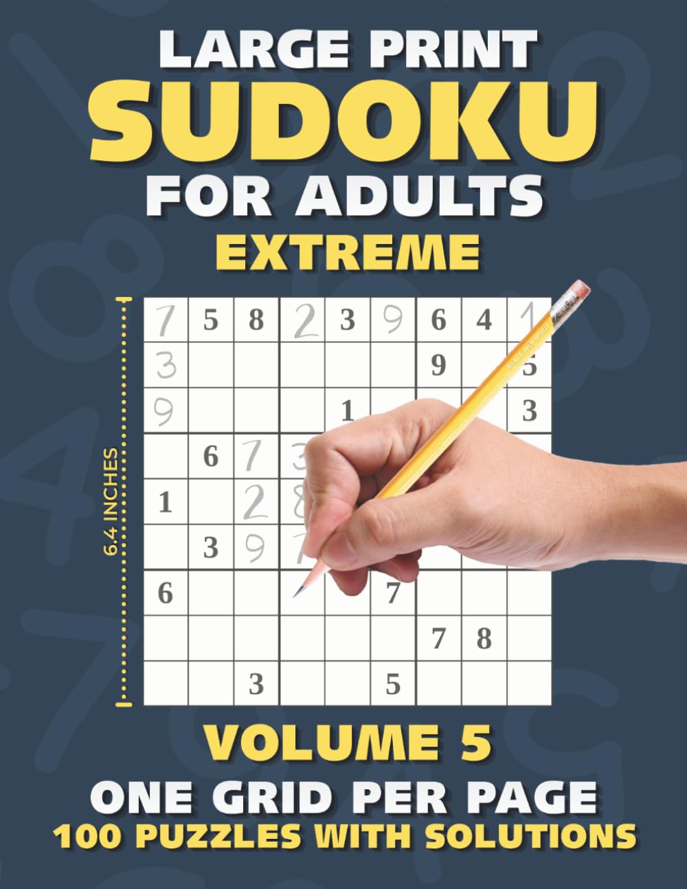 capítulo por capítulo baixar Sudoku for Adults Large Print: 100 Extreme Puzzles with Solutions One Grid Per Page Volume 5 (Sudoku Puzzles for Adults Large Print)