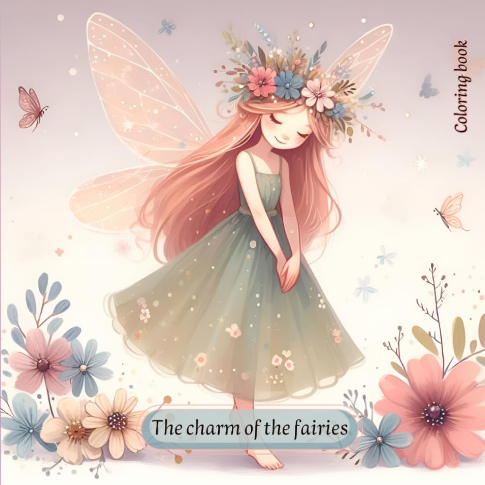 The charm of the fairies: Coloring book (Portuguese Edition) baixar o livro de graça