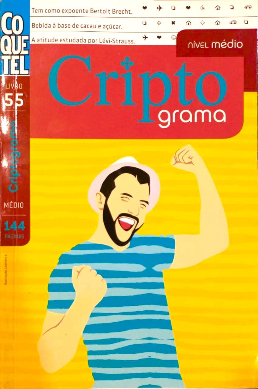 Palavras Cruzadas Criptograma 55 - Médio - Coquetel baixar o livro de graça