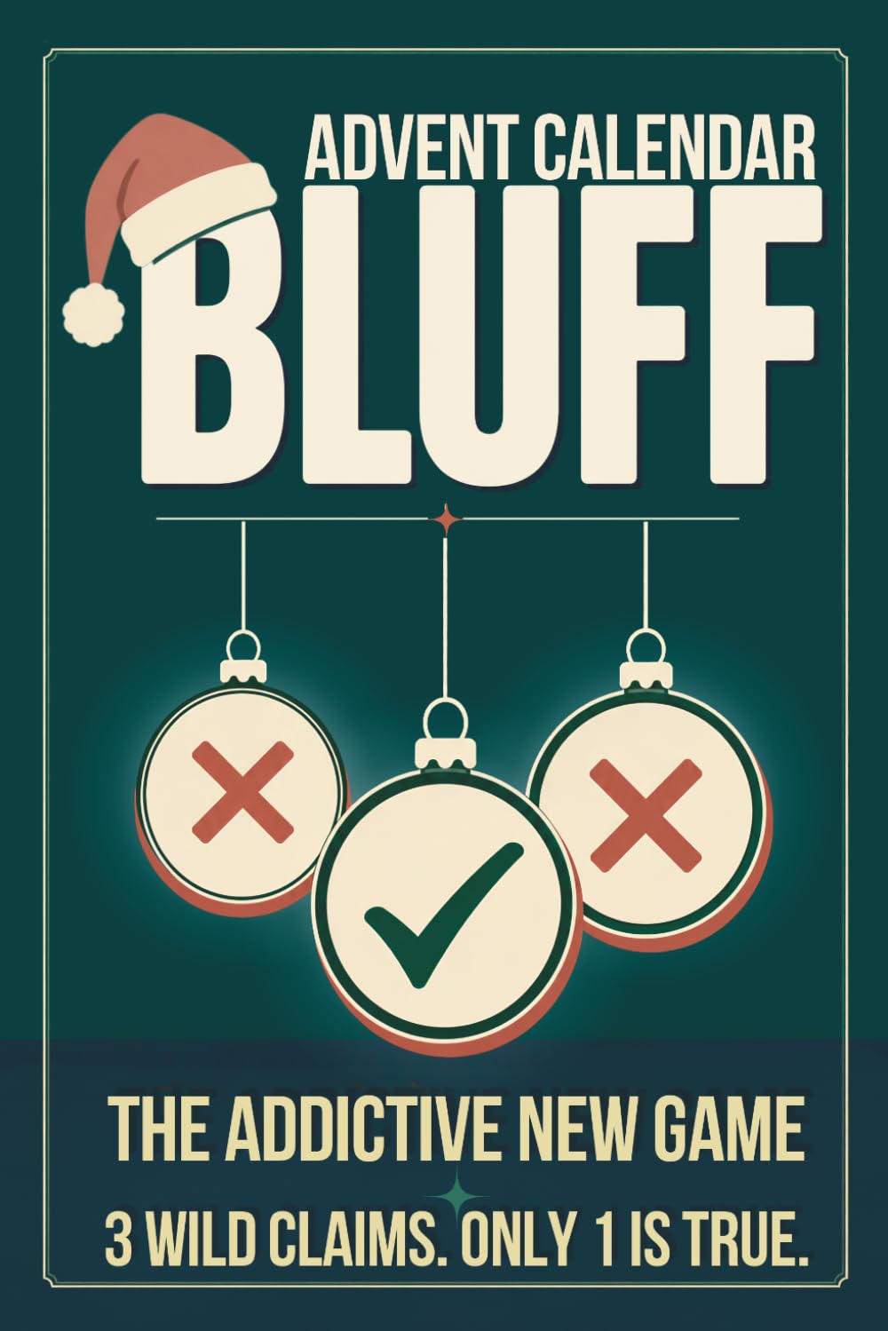 BLUFF: The advent calendar quiz book: 25 days of weird facts and wild stories to play solo or together: two lies, one truth baixar livro de graça