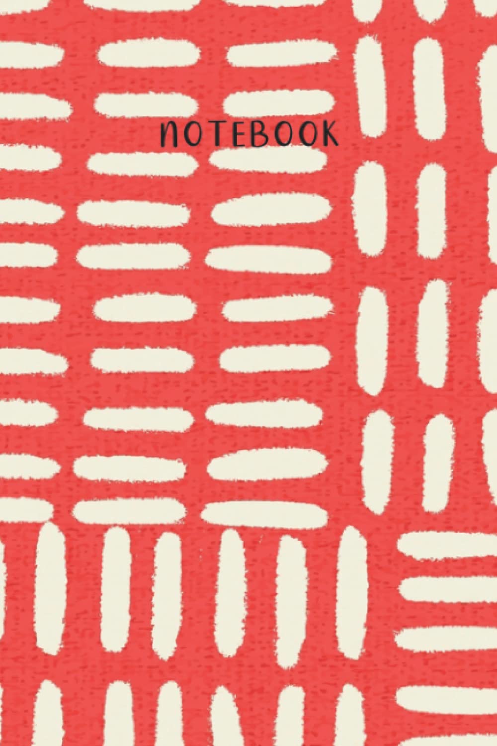 capítulo por capítulo baixar Notebook: Red Vintage Block Pattern | 100 Lined Pages | 6" x 9"