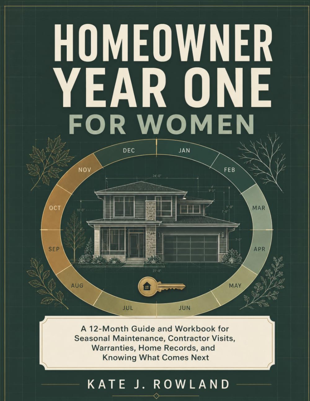 HOMEOWNER YEAR ONE FOR WOMEN: A 12-Month Guide and Workbook for Seasonal Maintenance, Contractor Visits, Warranties, Home Records, and Knowing What Comes Next baixar livro de graça