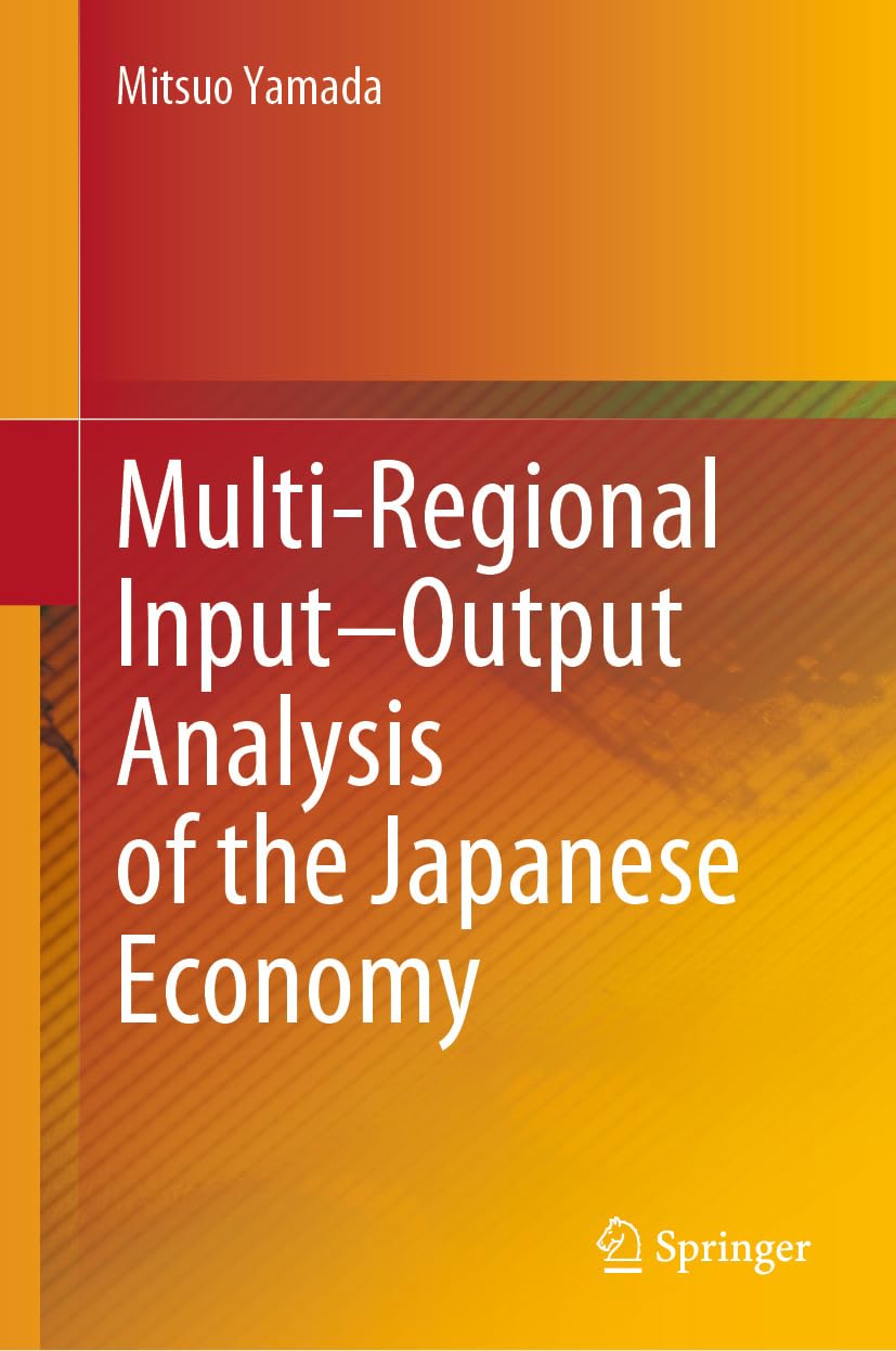 capítulo por capítulo baixar Multi-Regional Input–Output Analysis of the Japanese Economy (English Edition)