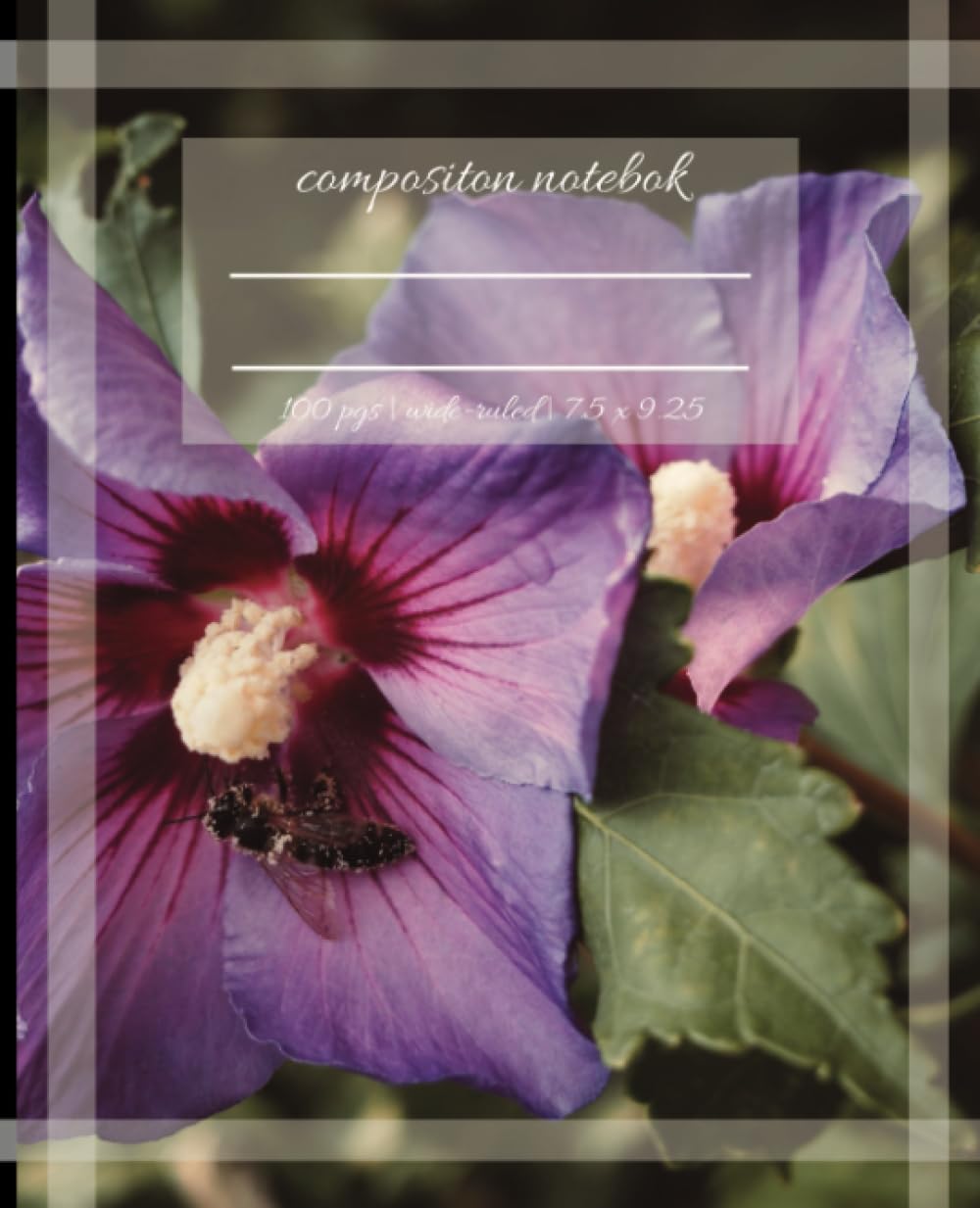 Floral Composition Notebook | wide-ruled | 100 pages | 7.5x9.25 baixar livro de graça