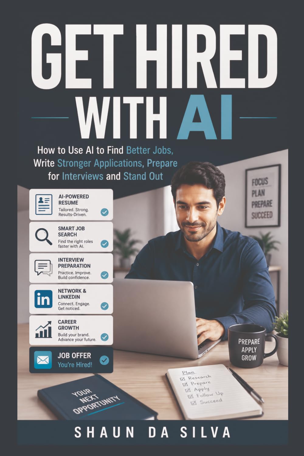 Get Hired With AI: How to Use AI to Find Better Jobs, Write Stronger Applications, Prepare for Interviews and Stand Out (The Practical AI Quick Guides) baixar livro de graça